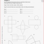 Körpernetze Arbeitsblätter Klasse 5 Worksheets