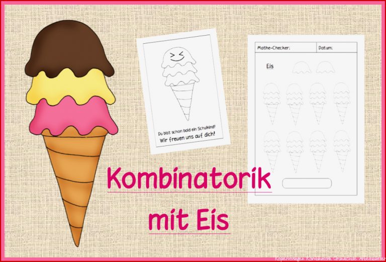 Kombinatorik mit Eis