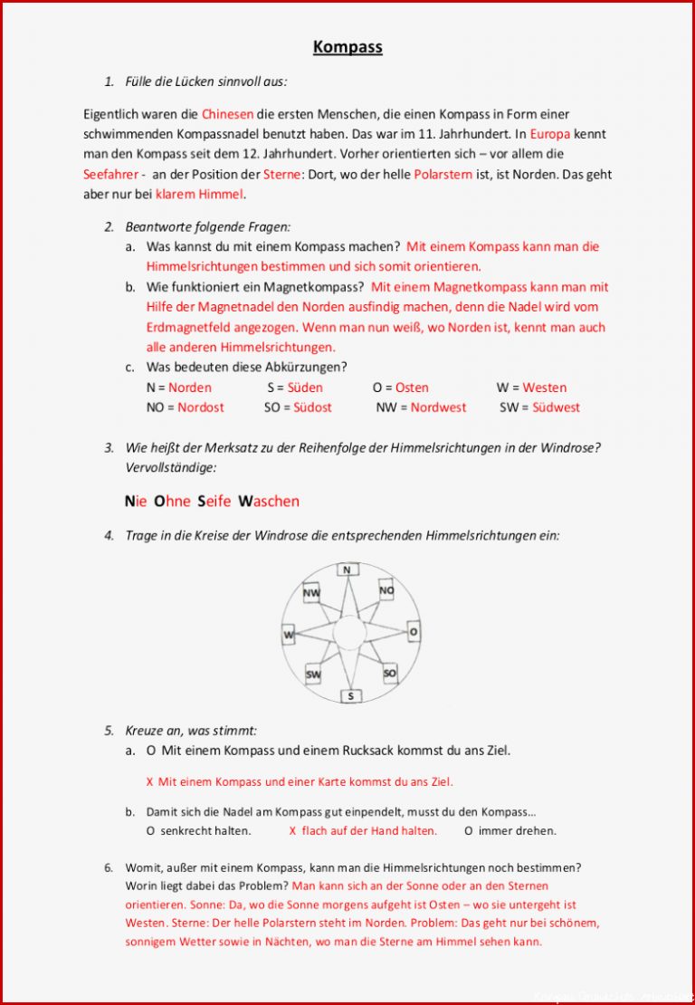 Kompass Grundschule Sachunterricht