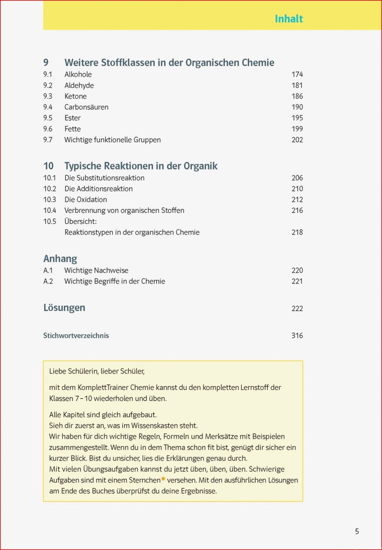 Kompletttrainer Gymnasium Chemie 7. - 10. Klasse Buch ...