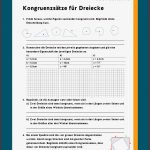 Kongruenzsätze Für Dreiecke