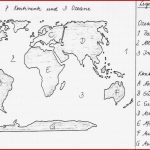 Kontinente Und Ozeane Arbeitsblatt Klett Carl Winslow