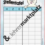 Kostenlos Dezimalzahlen In Der Stellenwerttafel Ein