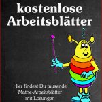 Kostenlose Arbeitsblätter Für Mathe Klasse 5 6