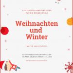 Kostenlose Arbeitsblätter Zu Weihnachten Und Winter Für