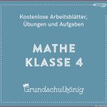 Kostenlose Übungen Aufgaben Und Arbeitsblätter Für Mathe