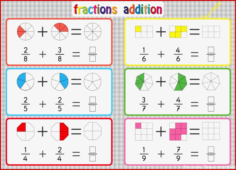 Kreisen Sie Den Korrekten Bruch Mathematik