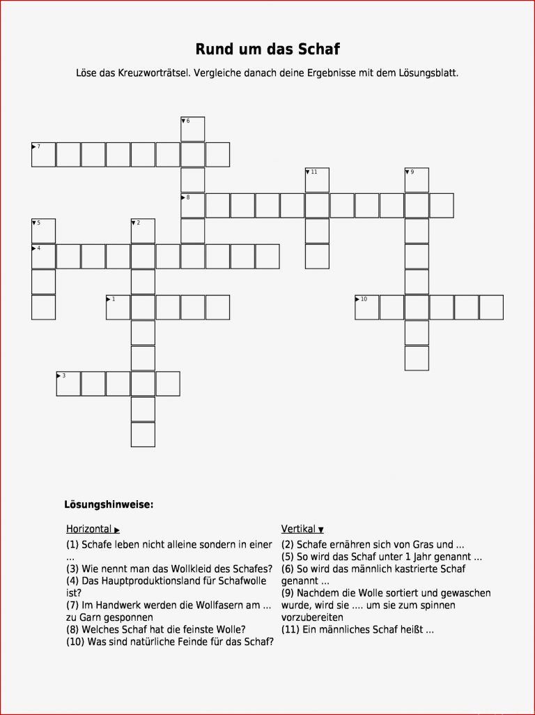 Kreuzworträtsel - Unterrichtsmaterialien - Seite 8 - Lehrer24.de ...