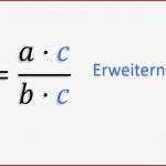 Kürzen Und Erweitern Von Brüchen Einfach 1a