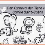 Kunst Grundschule Miniarbeitsheft Karneval Der Tiere Pdf