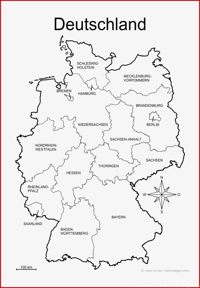 Länderkarten Deutschland
