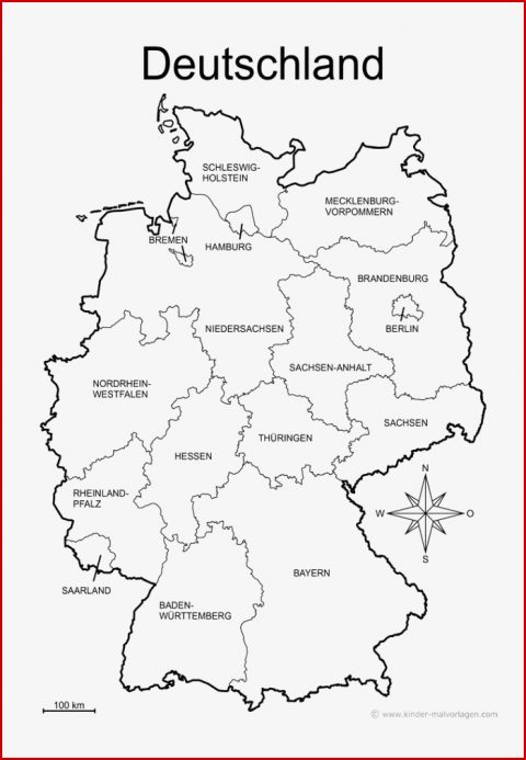 Länderkarten Deutschland