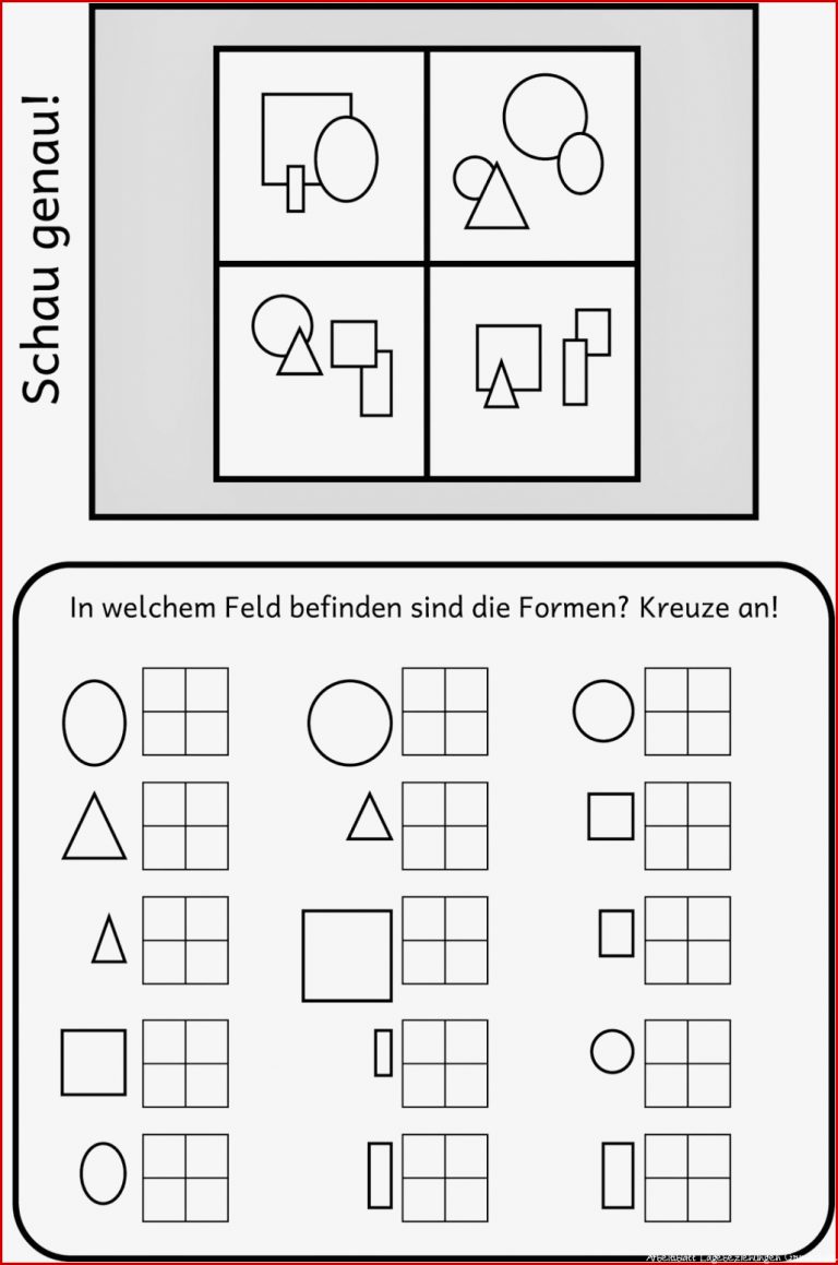 Lagebeziehungen Grundschule Arbeitsblätter Worksheets