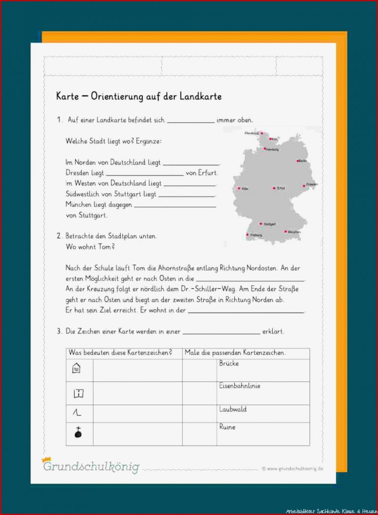 Landkarte Hessen Grundschule top Sehenswürdigkeiten