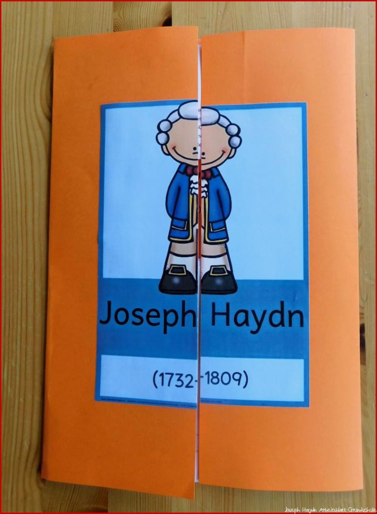 Lapbooks zu Joseph Haydn