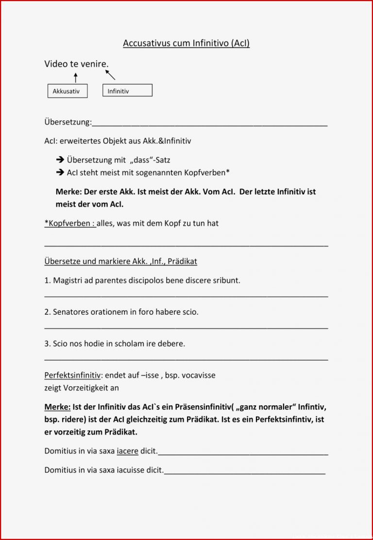 Latein Arbeitsblätter Klasse 6 Worksheets