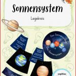 Legekreis sonnensystem – Unterrichtsmaterial Im Fach