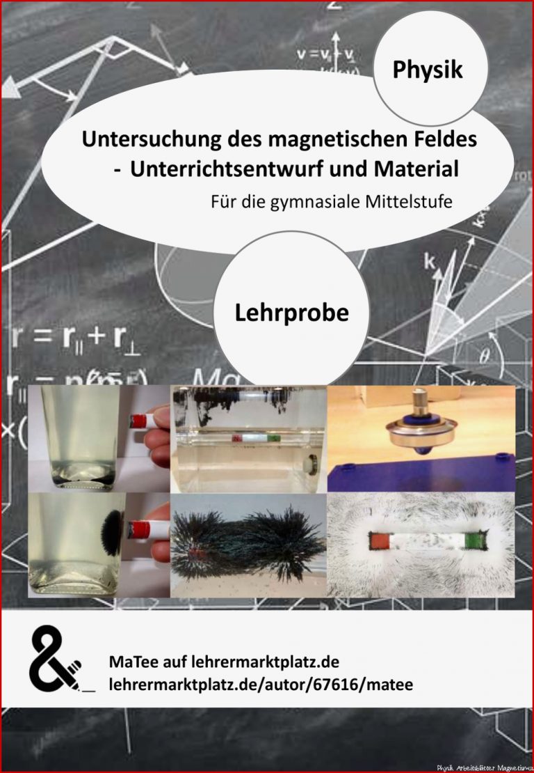 Lehrprobe Untersuchung des magnetischen Feldes