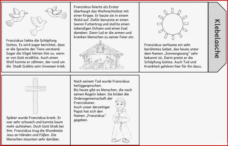 Leporello "der Heilige Franziskus"