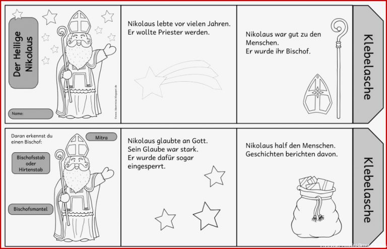 Leporello Zum Heiligen Nikolaus Bereits Im Letzten Jahr