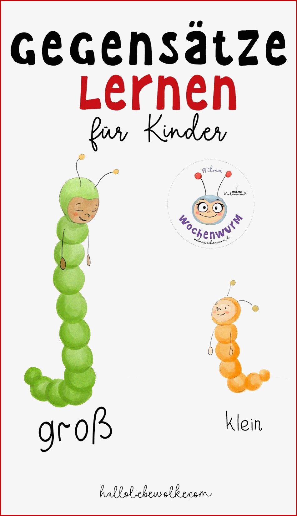 Lerngeschichten Mit Wilma Wochenwurm Das Wurmstarke