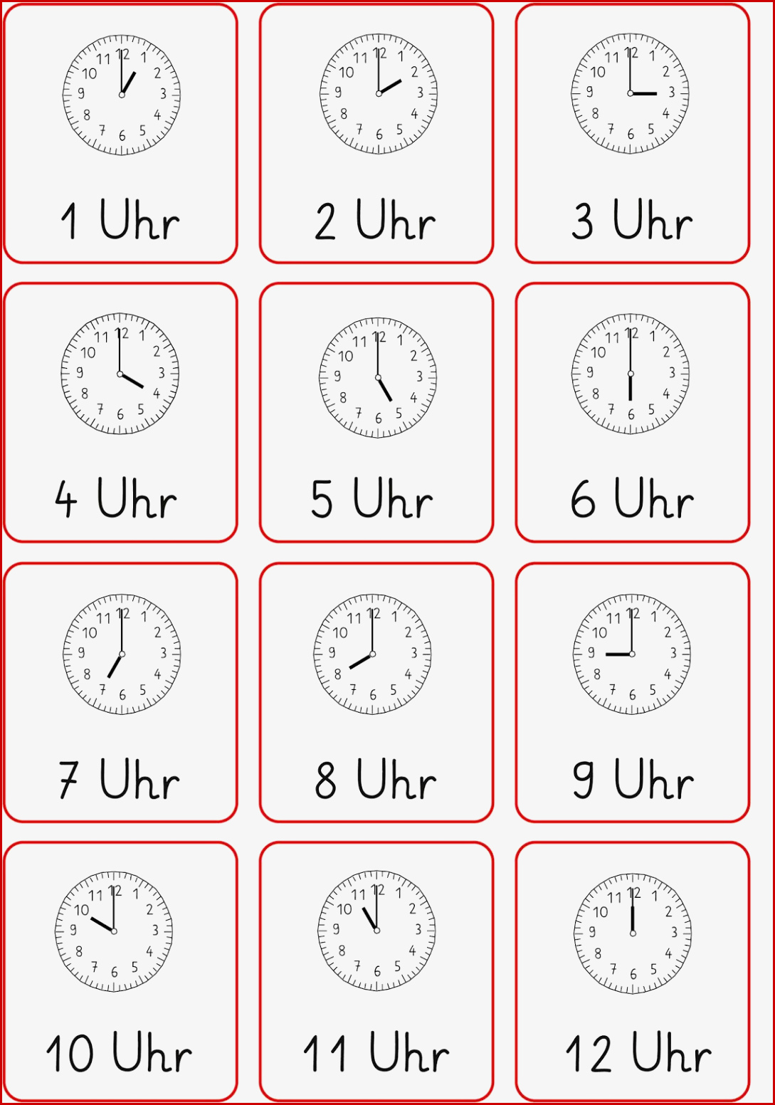 Lernkarten Zum Doppelseitigen Kopieren Lg Gille Schrift