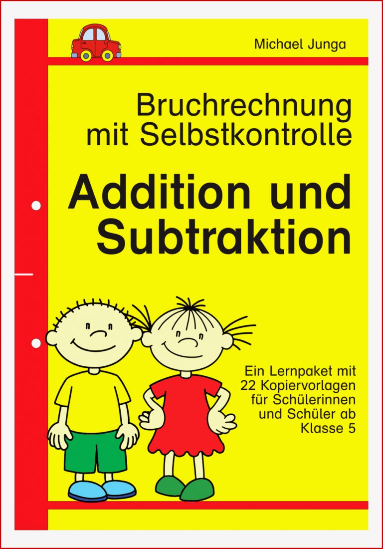 Lernpaket Bruchrechnung mit Selbskontrolle Addition und