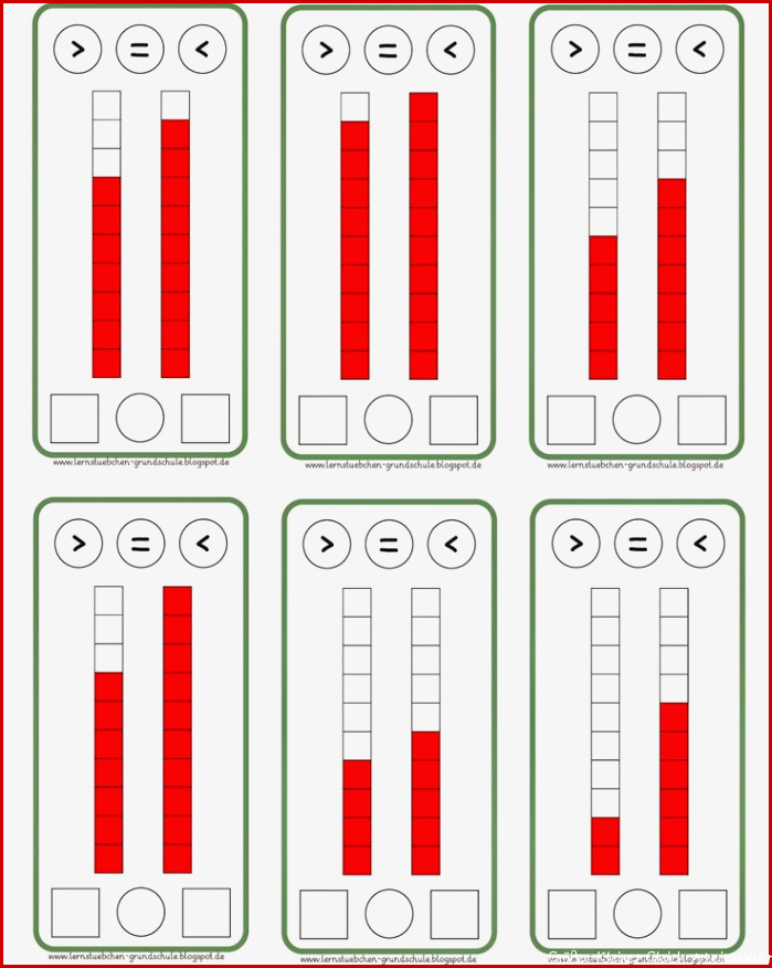 Lernstbchen kleiner gleich grergrößer kleiner