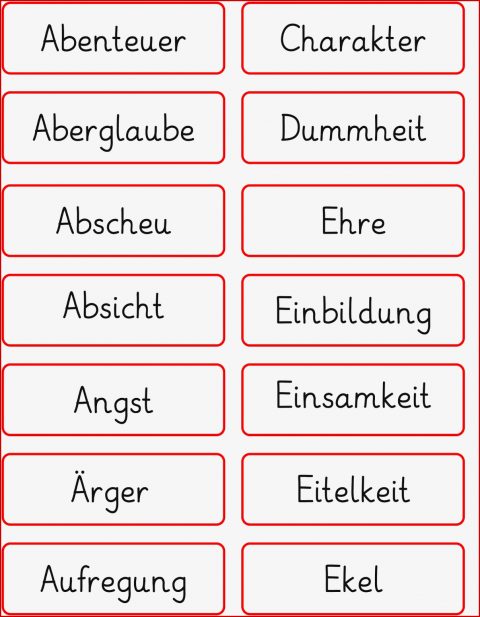 Lernstübchen Abstrakte Nomen