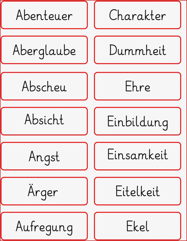 Lernstübchen Abstrakte Nomen