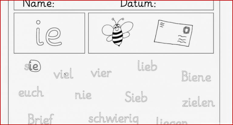 Lernstübchen Arbeitsblätter rund um das ie