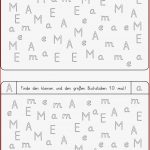 Lernstübchen Arbeitsblätter Zum Erkennen Der Buchstaben