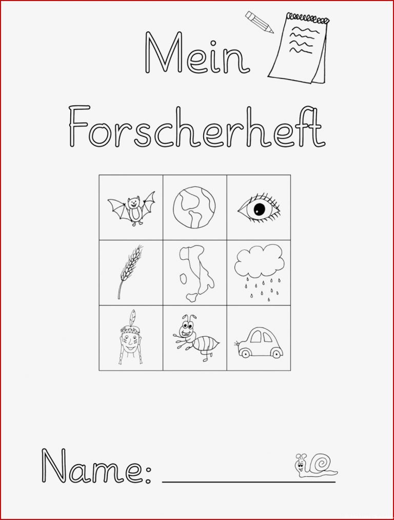 Lernstübchen das Forscherheft