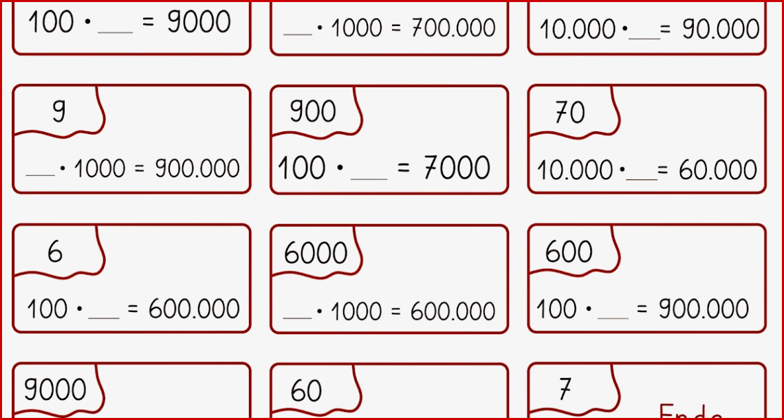 Lernstübchen Dominos Multiplizieren Und Divi Ren Zr 1