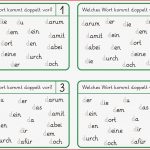 Lernstübchen Doppelte D Wörter Finden