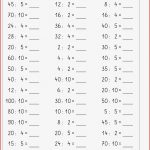 Lernstübchen Kopfrechenblätter Zum Einmaleins