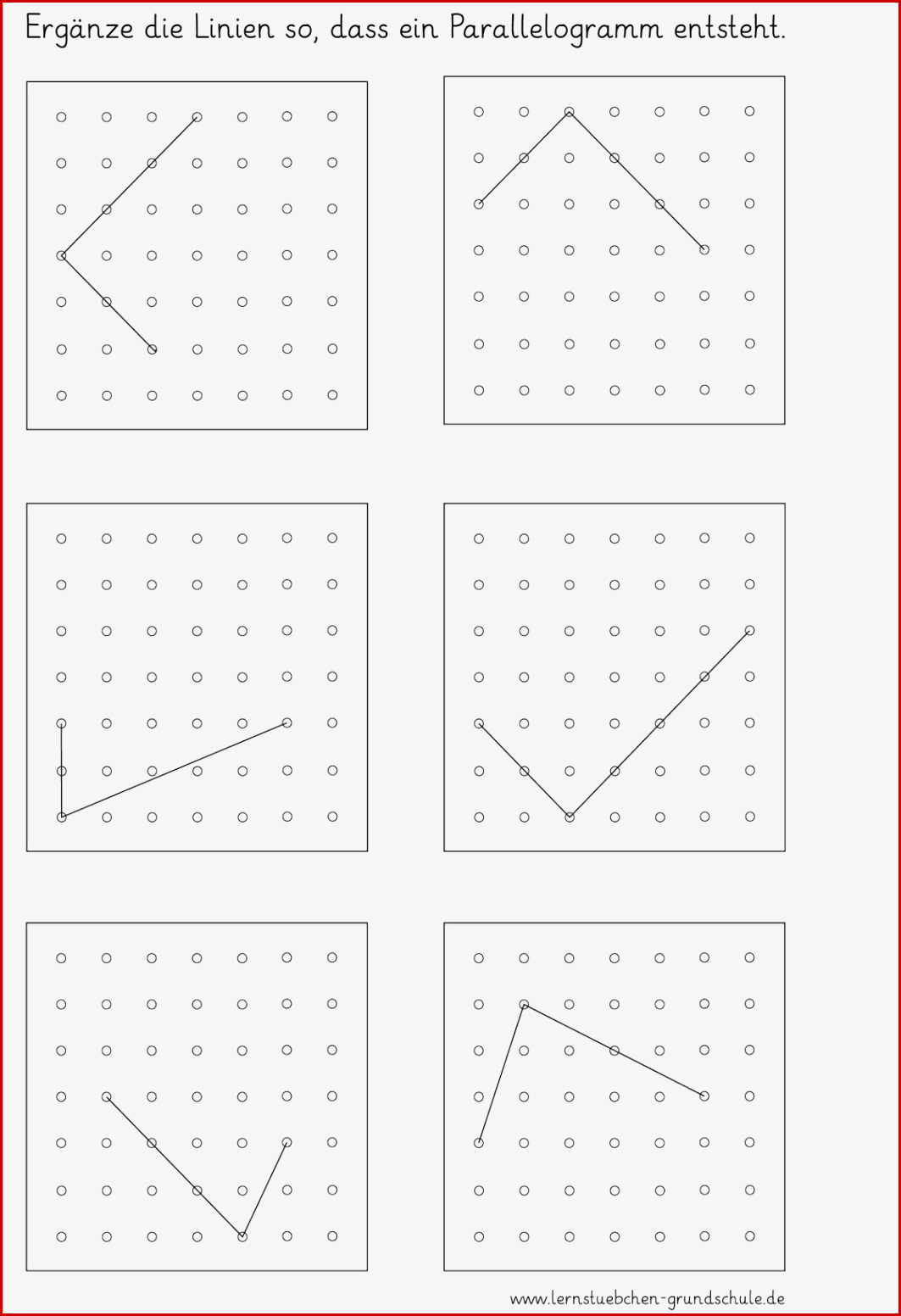 Lernstübchen Parallelogramm