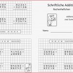 Lernstübchen Rechenheftchen Schriftliche Addition 1