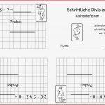 Lernstübchen Rechenheftchen Schriftliche Division 4