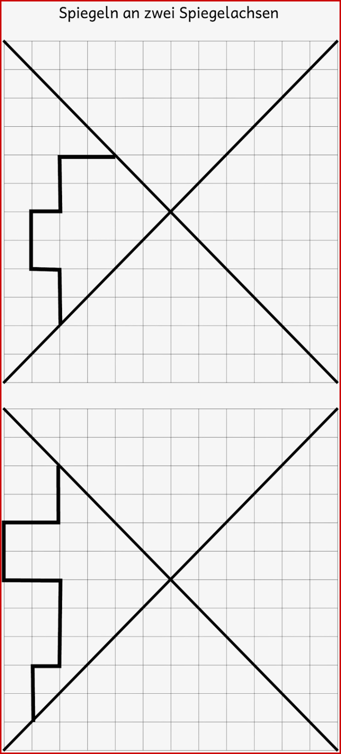 Lernstübchen Spiegeln An Zwei Spiegelachsen 1
