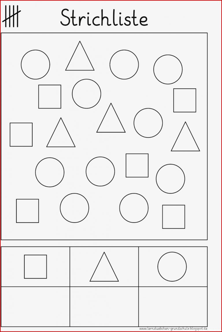 Lernstübchen Strichlisten Und Helferkärtchen