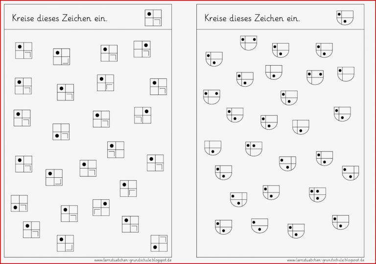 Lernstübchen visuelle Wahrnehmung