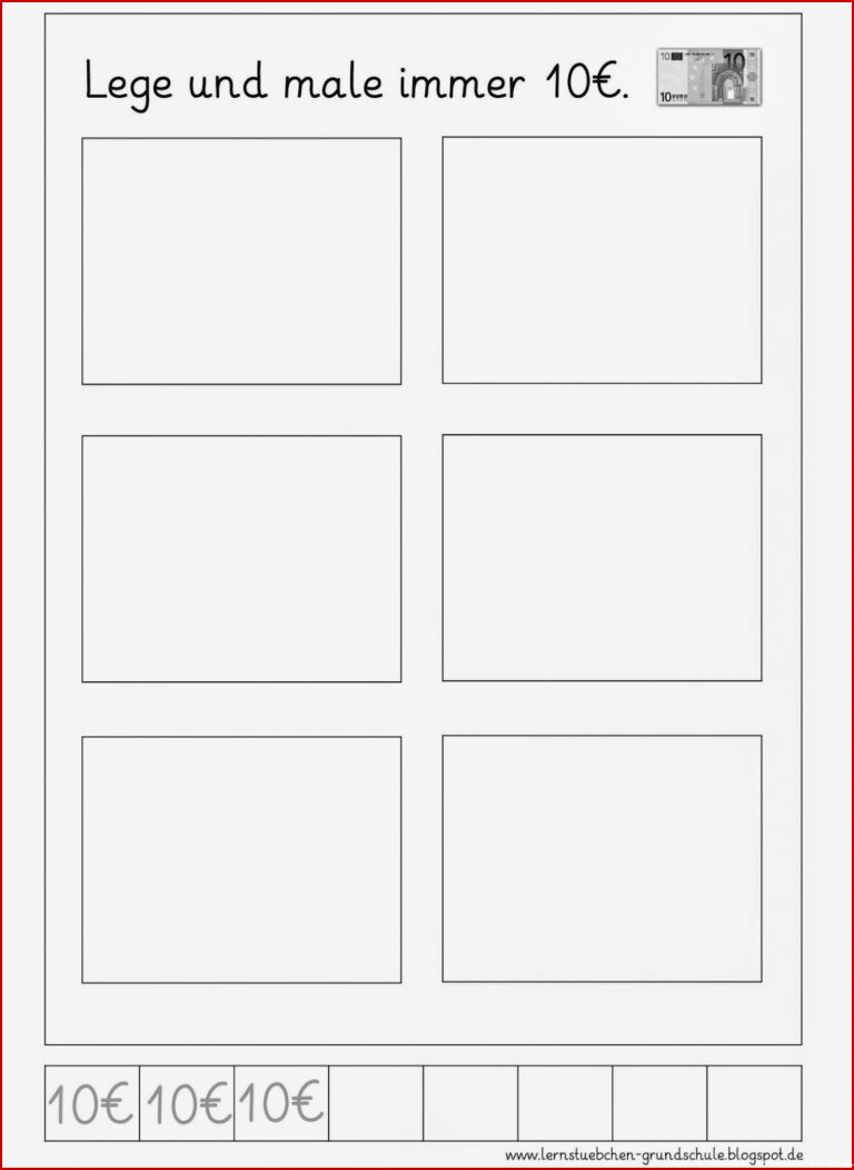 Lernstübchen Weitere Arbeitsblätter Zum Geld