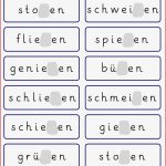 Lernstübchen Wortkarten Mit ß Wörtern Und Platzhaltern