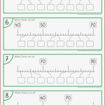 Lernstübchen Zahlen Am Zahlenstrahl Eintragen 1