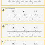 Lernstübchen Zahlen Am Zahlenstrahl Eintragen 2