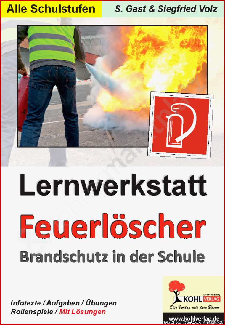 Lernwerkstatt Feuerlöscher – Unterrichtsmaterial im Fach