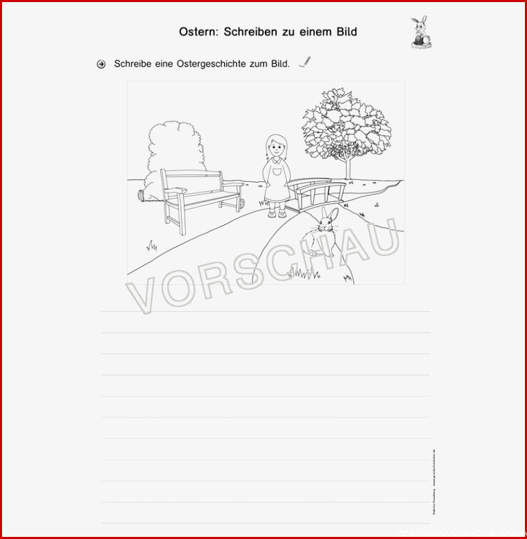 Lernwerkstatt zu Ostern für Grundschule