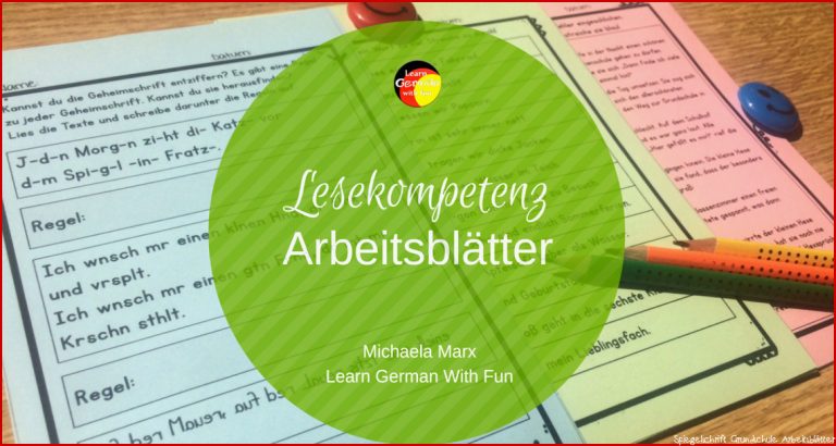 Lesekompetenz In Der Grundschule Arbeitsblätter