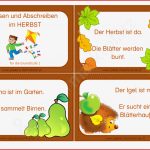 Lesen Und Abschreiben Im Herbst Unterrichtsmaterialien